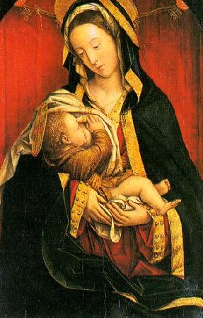 Defendente Ferarri Madonna and Child 9 oil painting image
